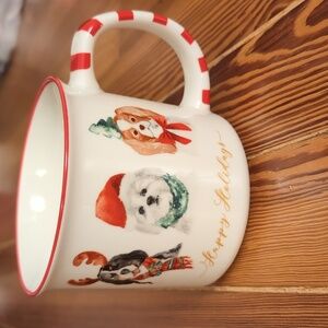 Festive Dog Holiday Mug